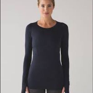 Lululemon Swiftly Tech Long Sleeve Top in Midnight Navy Size 8 - New With Tags!
